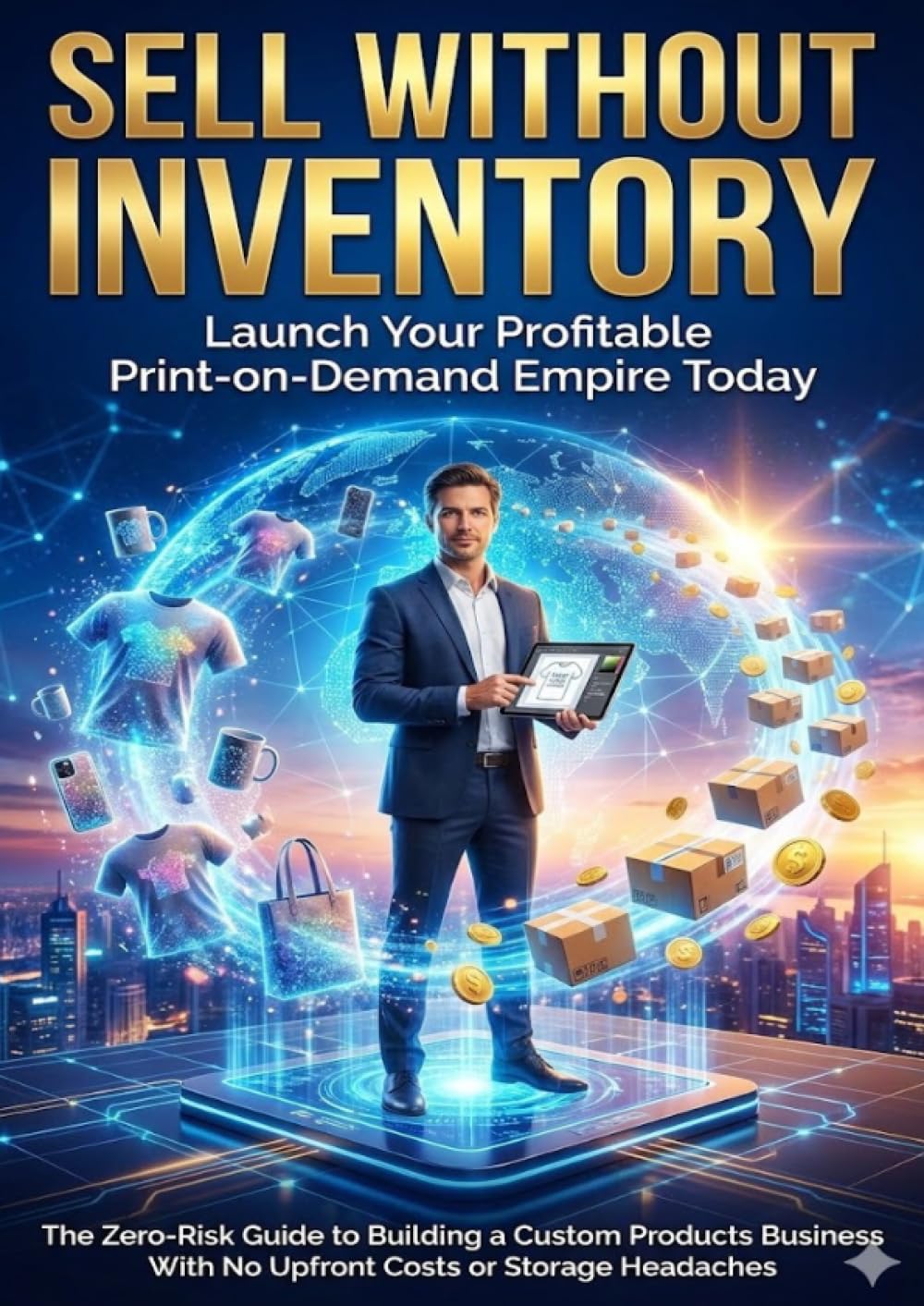 Sell Without Inventory: Launch Your Profitable Print-on-Demand Empire Today: The Zero-Risk Guide to Building a Custom Products Business With No Upfront Costs or Storage Headaches