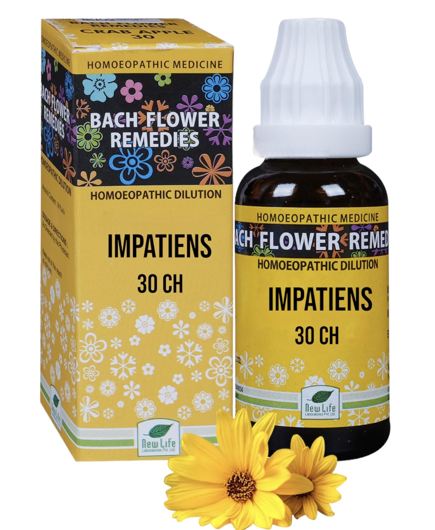 NewLife Impatiens Bach Flower Remedy 30ml - Set of 1 Bottle (B0CH979M7Q) Amazon Price History, Amazon Price Tracker