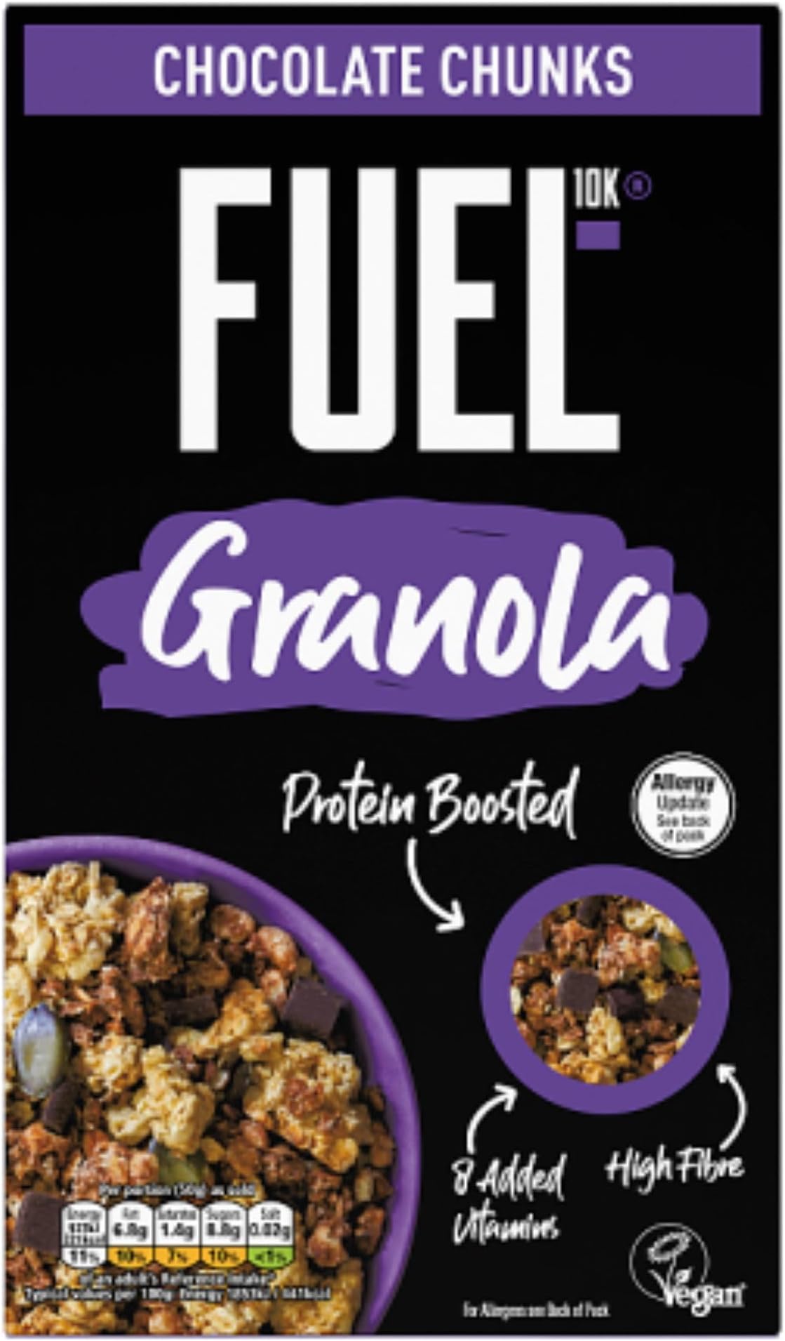 Fuel Energy Breakfast Granola, Chocolate Chunks