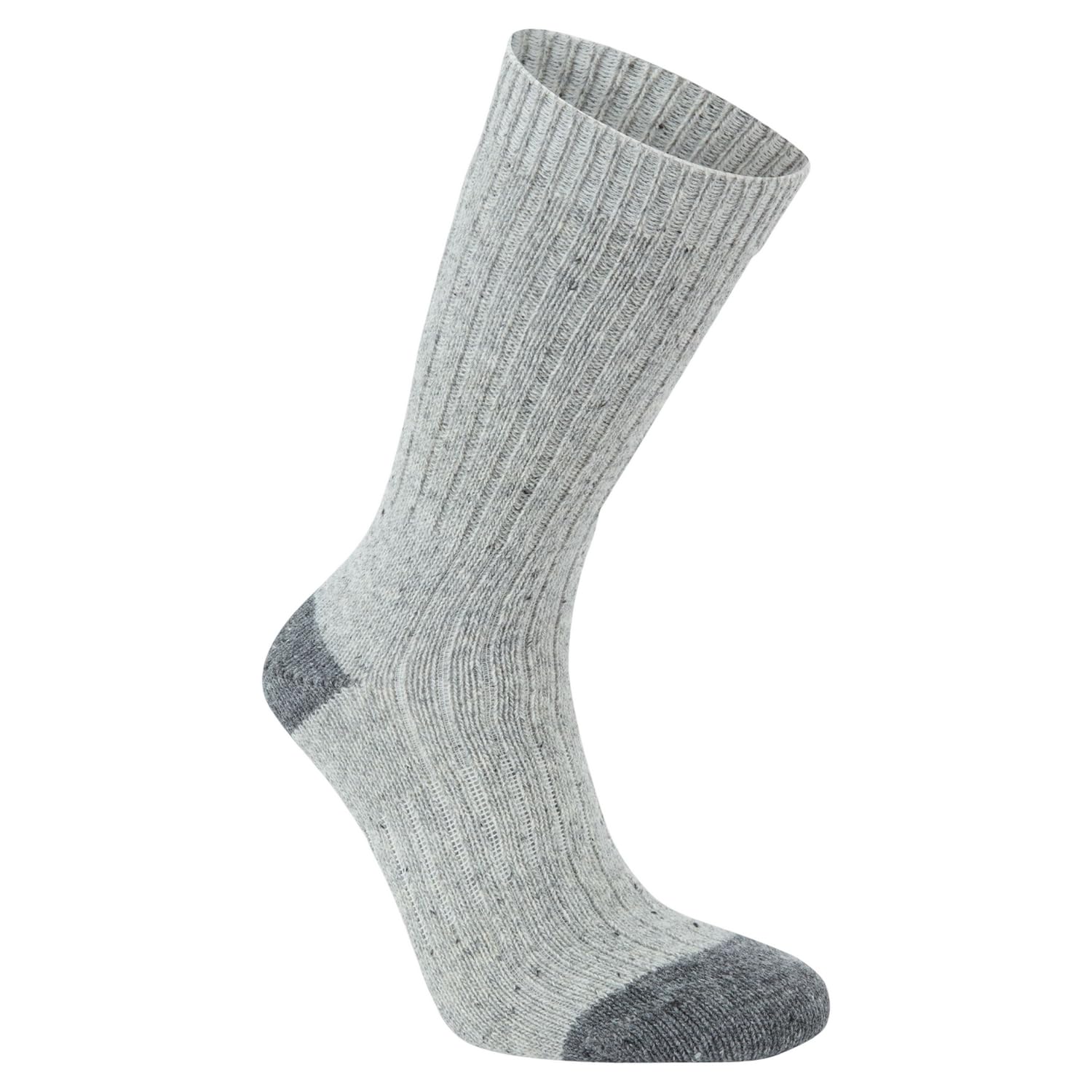 Craghoppers Unisex Ltgry/Blkpep Torver Anti-Bacterial Walking Socks