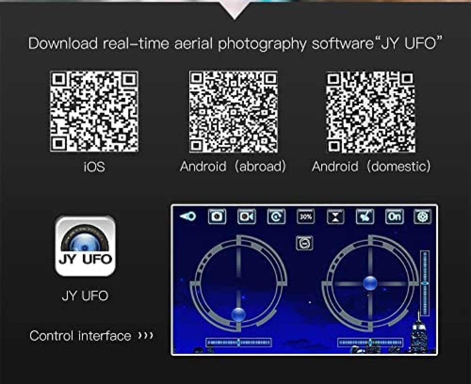 Drone Telecomandato Quadricottero Per Fotografia Aerea Esterna RC Pieghevole Con Fotocamera 4K HD, Drone Telecomandato Per Quadricottero Per Fotografia Aerea Esterna RC - WiFi FPV Live Video,Batte