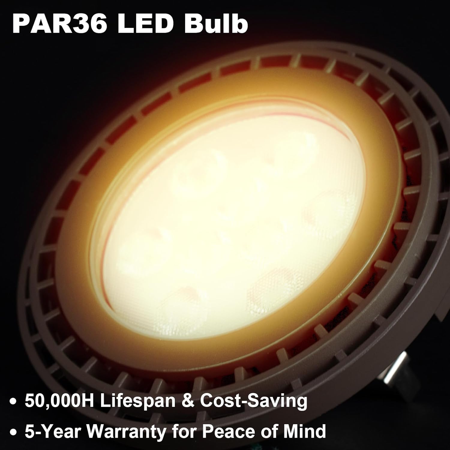 PAR36 LED Landscape Bulb 2700K Warm White, 11W Spotlights Outdoor Waterproof 40°, 12V Landscape Lights 900LM, G53 Base for Yard, Path, Tree, In-Ground Well Light, 1 Pack