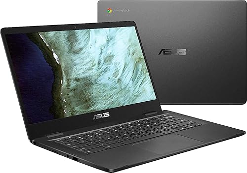 Miniatura 2 de Asus Chromebook 2021 - Laptop de 14 pulgadas con cámara web, Intel Celeron N3350 hasta 2.4 GHz, RAM LPDDR4 de 4 GB, eMMC de 32 GB, Bluetooth, WiFi,
