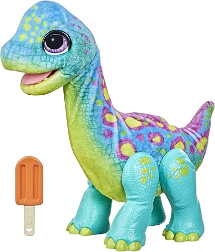 FurReal, Sam Le bronto glouton, animatronique interactif en Peluche, à