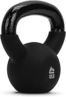 RBX Neoprene Kettlebell Wide Handle Iron Core Flat Bottom - Durable Grip for All Fitness Levels