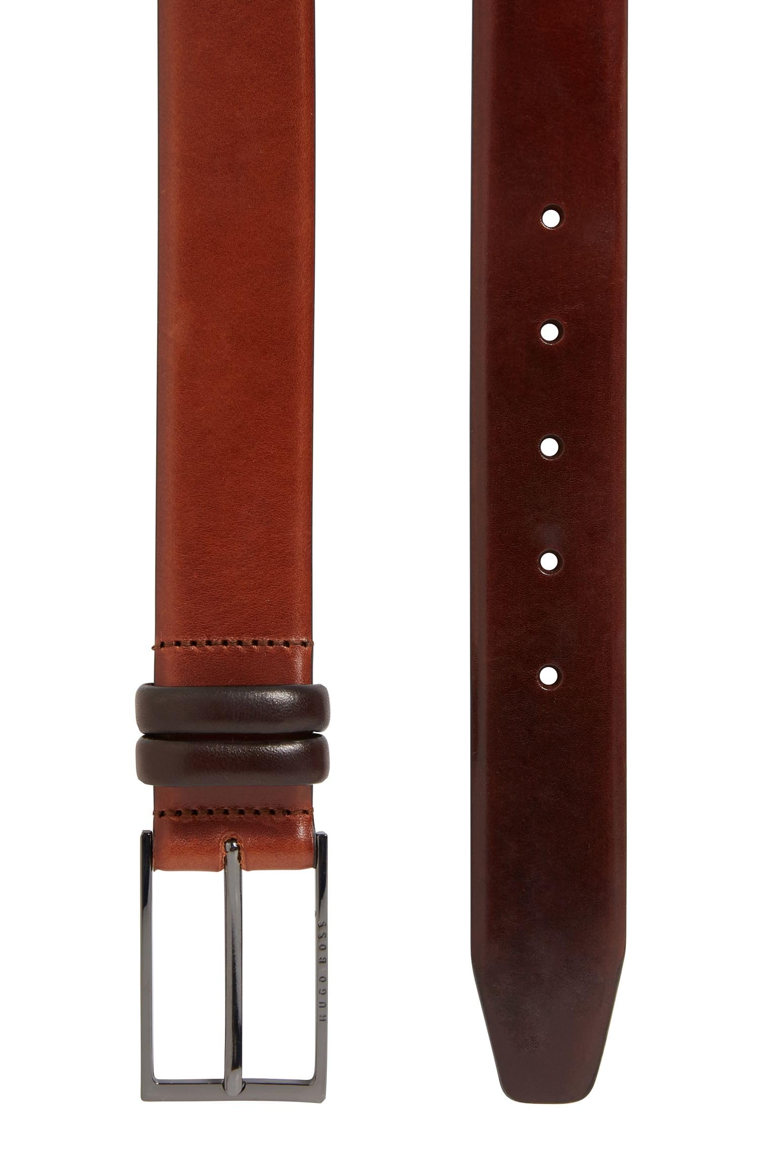 EDNA Double Hole Studded Lifestyle Belt 40 Python Skin Design