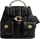 COACH Women's Quilted Leather Tabby Backpack