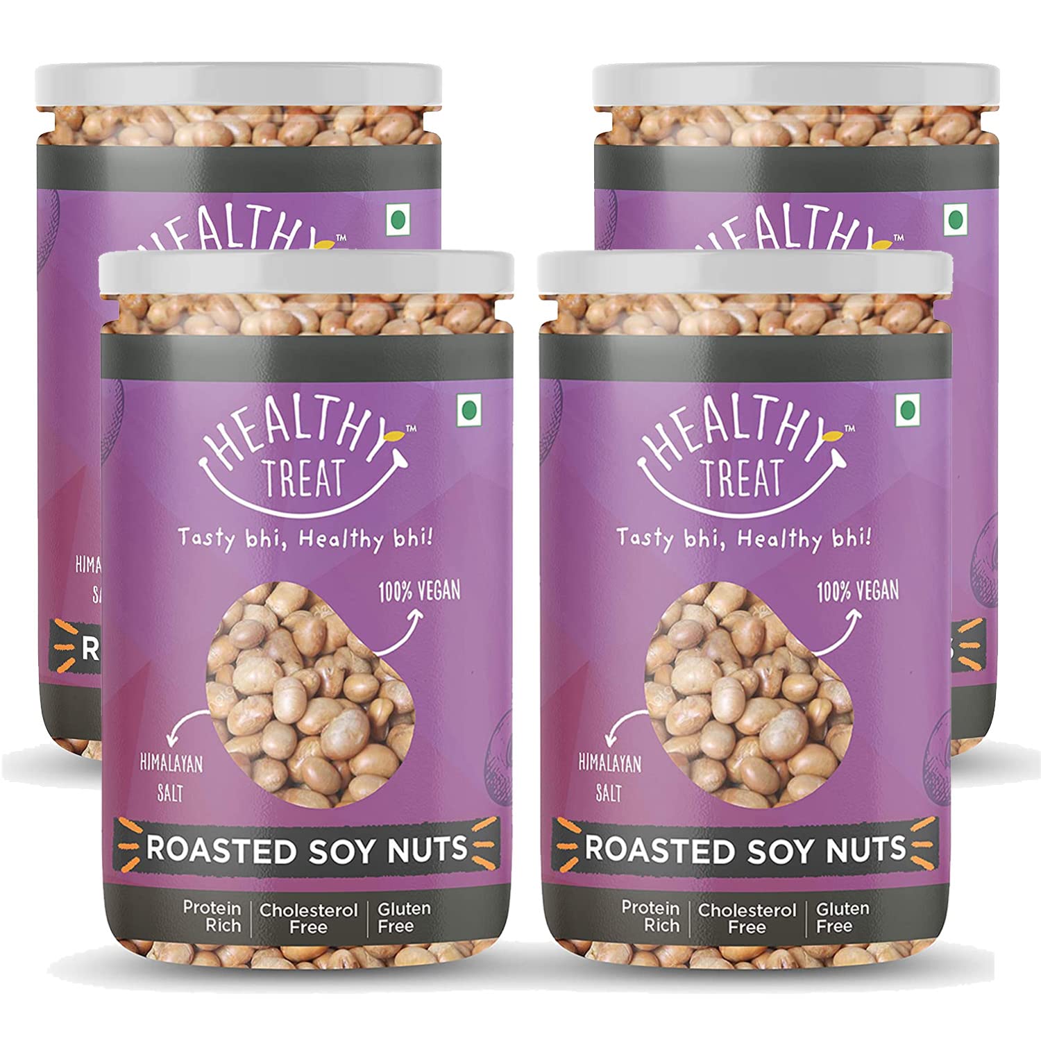 Healthy Treat Roasted Soyabean - Protein Rich 800 Gm|Crunchy, Tasty & Delicious|Natural Soya Bean Snack|Oil-Free, Non-Fried Snack|Healthy Soya Snacks (Pack Of 4-200 Gm Each) (B0BTX4NHSR) Amazon Price History, Amazon Price Tracker