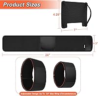 Vista 2 de Cosmos Soporte para reposacabezas de coche, soporte de asiento compatible con Nintendo Switch y otras mini tabletas