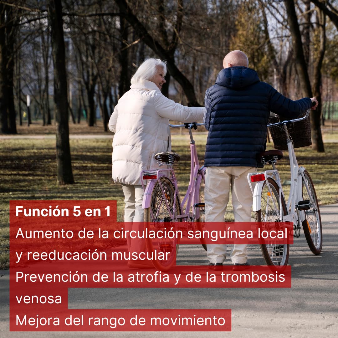Tens Force Electroestimulador Profesional EMS, Fisioterapia y Rehabilitacion Muscular, Ciatica Fascitis Plantar Lumbalgia Rodilla Dolor Menstrual - 18 Modos