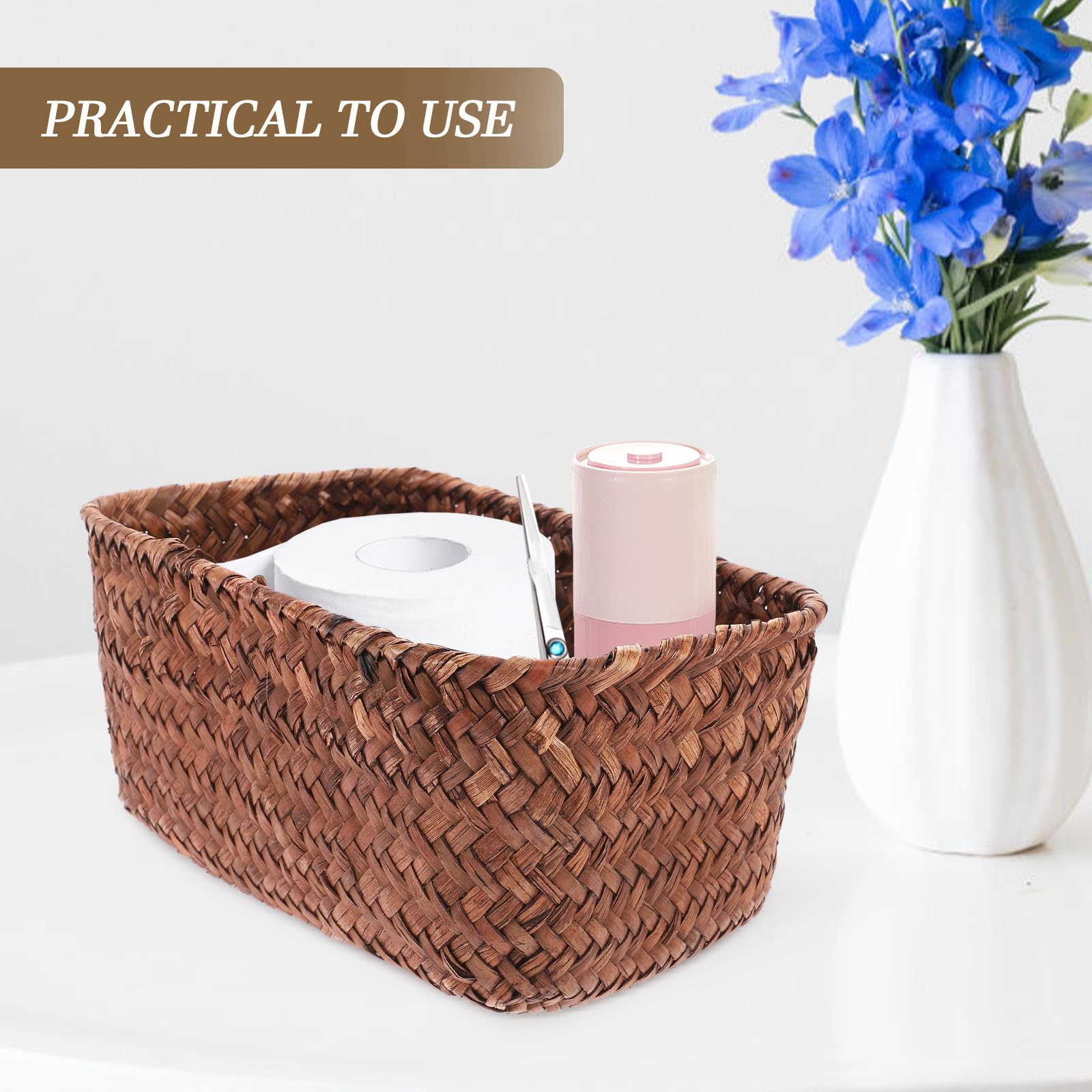 Abaodam Organizer Cosmetici da Tavolo a Due Livelli in Pet e Acciaio Inox | Piano Lavabo, Finitura Trasparente, Struttura Estraibile, Lavorazione Precisa e Stabile