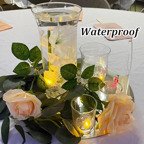 Miniatura 69 de 100 mini luces LED, globos LED iluminados para decoraciones de fiesta, luces de fiesta de neón para linterna de papel, huevos de Pascua, fiesta