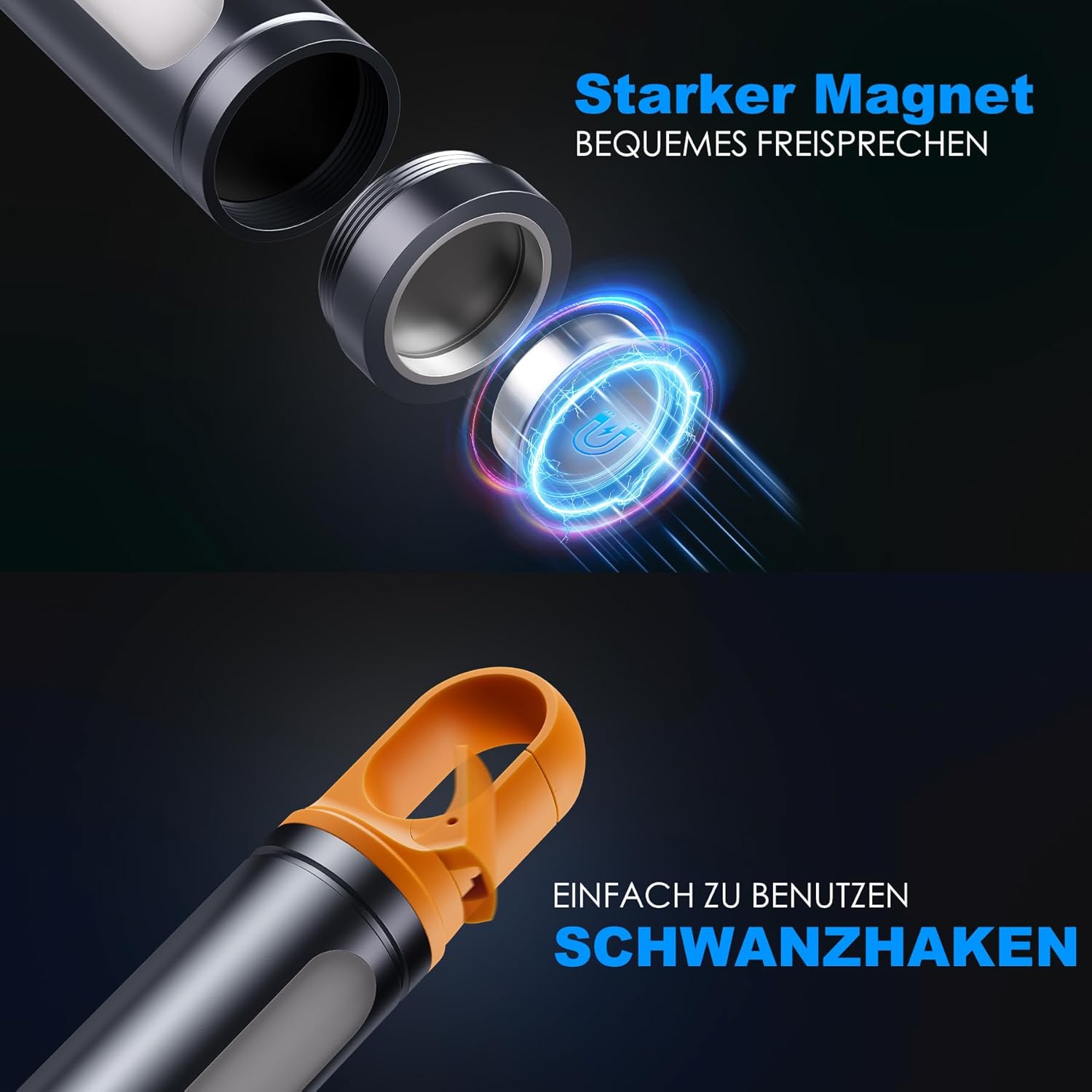 Die besten LED Taschenlampen: Helligkeit, Langlebigkeit & Vielseitigkeit 9 XHP90.2 LED Taschenlampe mit 9 Modi