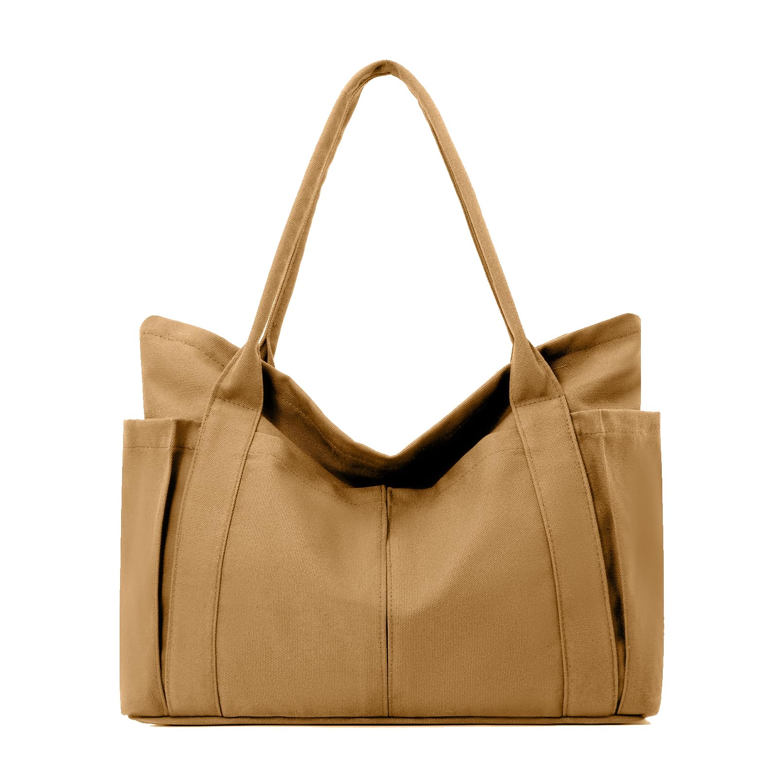 TeeYee Damen Handtasche Kord Shopper Cord Tote Bag für Büche