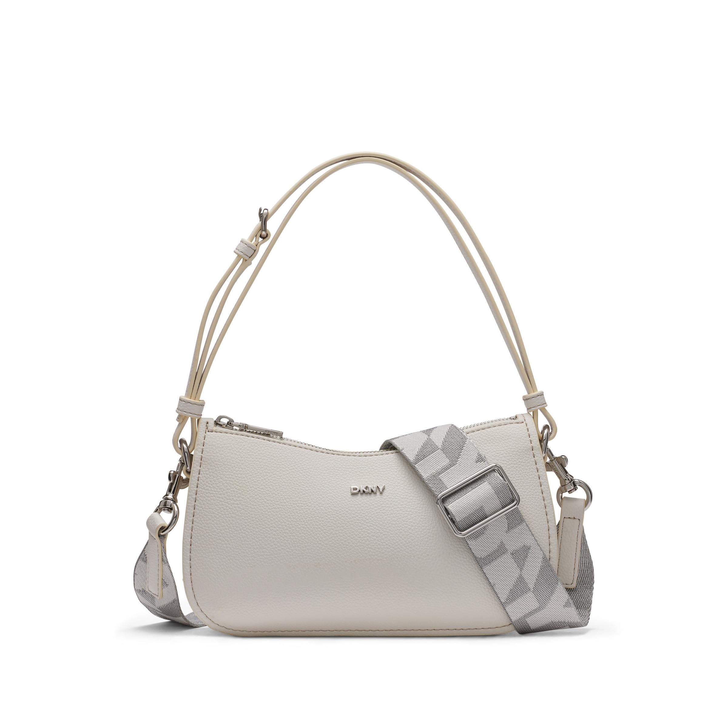 

                                                    DKNY Women's Nessa Shoulder Bag, Marshmallow, One 