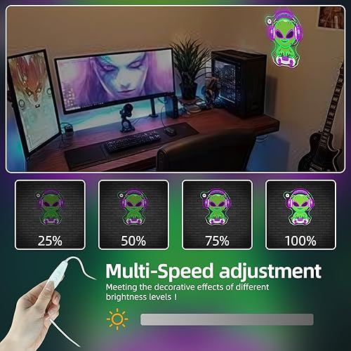 Vista 136 de Gamerneon Elegante letrero de neón de mariposa rosa para decoración de pared, hermoso club, luces LED para dormitorio, sala de estar, niñas, fiesta