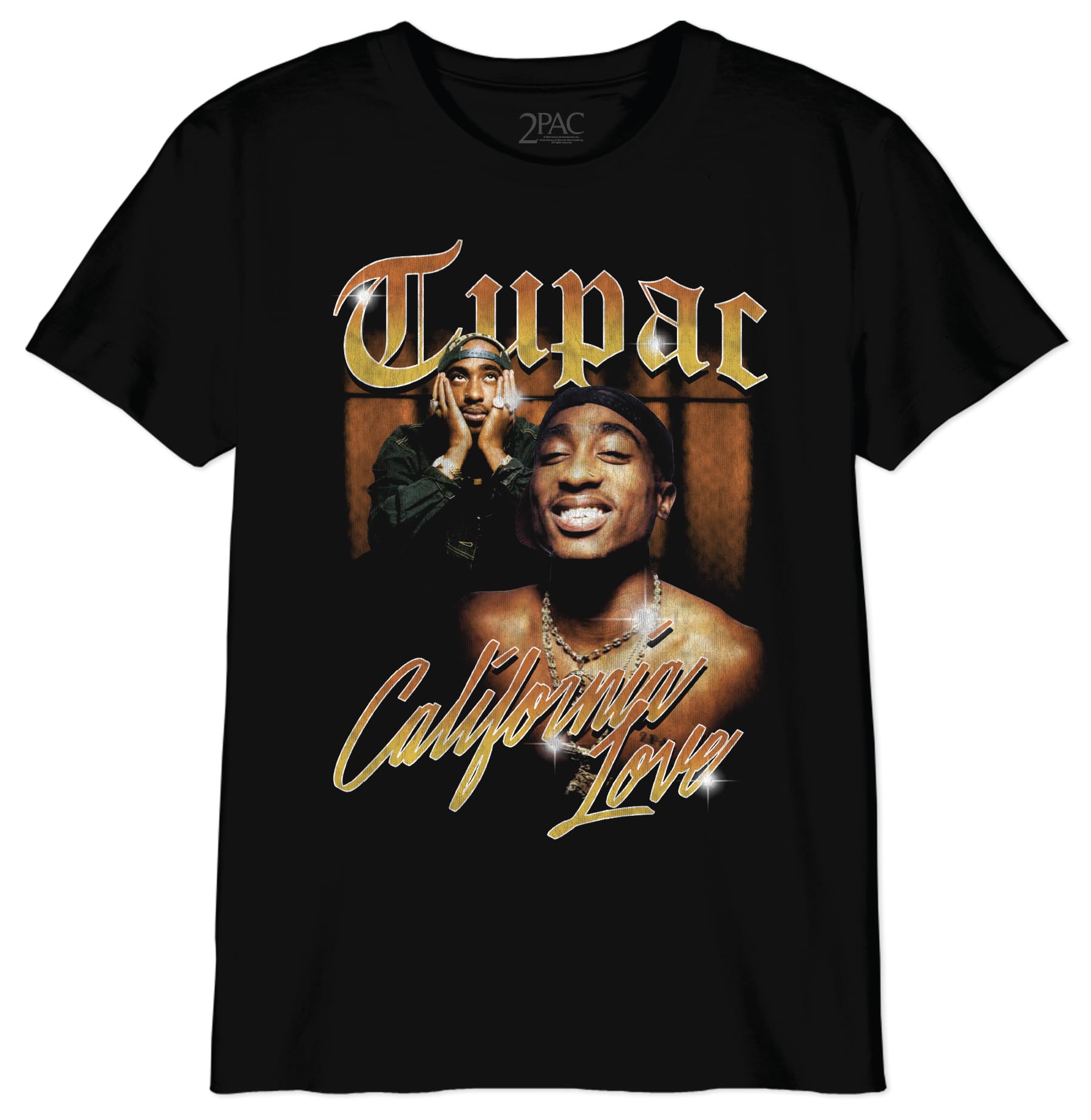 TUPAC SHAKUR Boys Botupacts009 T-Shirt (pack of 1)