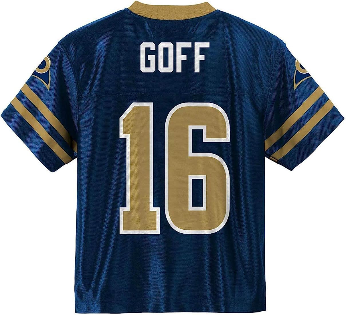 Jared Goff Los Angeles Rams Navy #16 Youth 4-20 Home Player Jersey (X-Large)