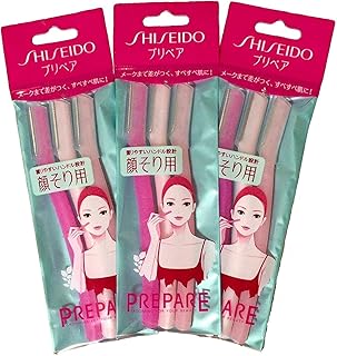 Navaja de afeitar para rostro FT Shiseido, 3 ...