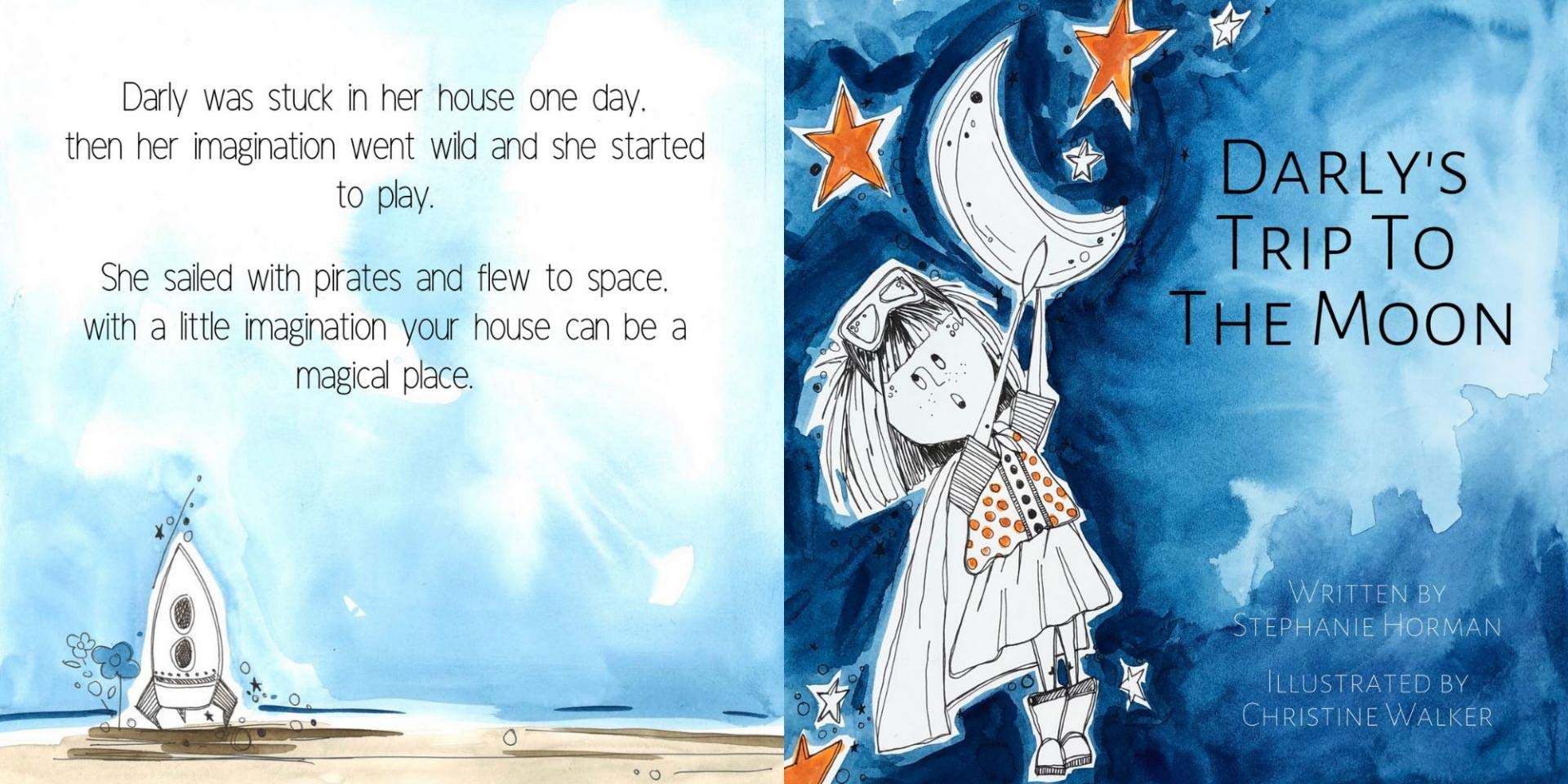 Darly's Trip To The Moon (Darly's Adventures To Nowhere Book 2)