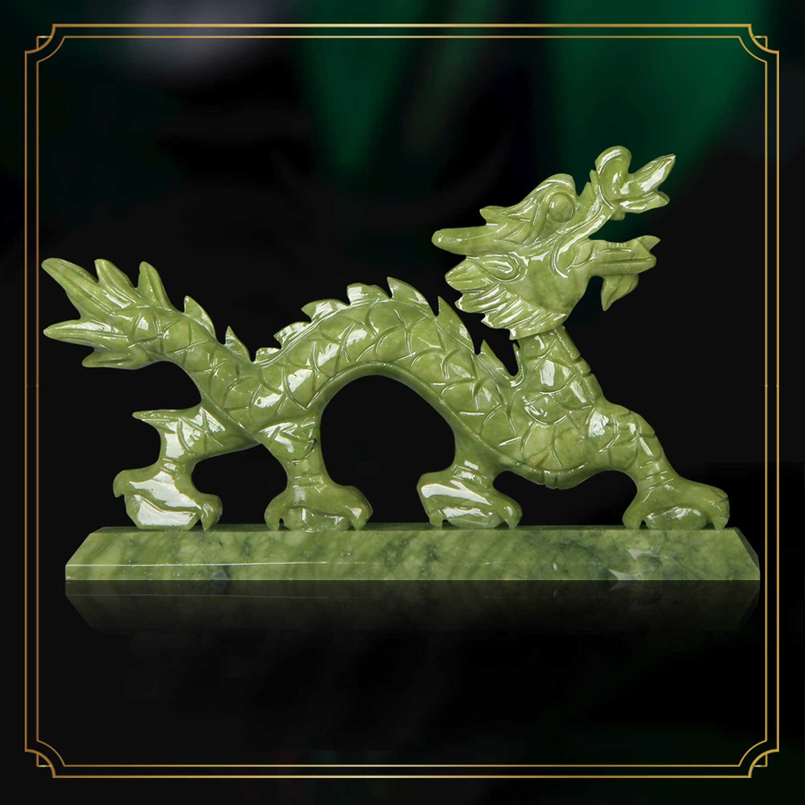 Decorative Ornaments Estatua Escultura Figuras Suerte Éxito Dragón Feng Shui Hogar Oficina Mesa Decoración Adornos Decorative