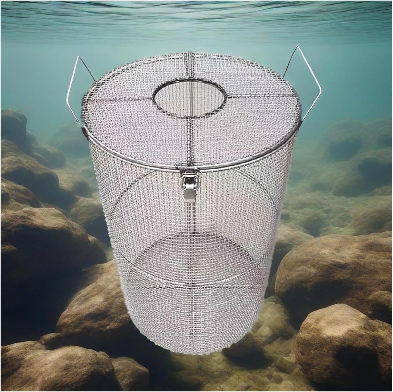 Stainless steel Water Pump Filter Cover 1mm Mesh Sump Pump Protection Cover Anti-Clogging Pond Pump Barrier Cover for Most Pumps Outdoor Water Ponds Biological Filter(Size:30x50cm/11.8"x19.6",Color:B)