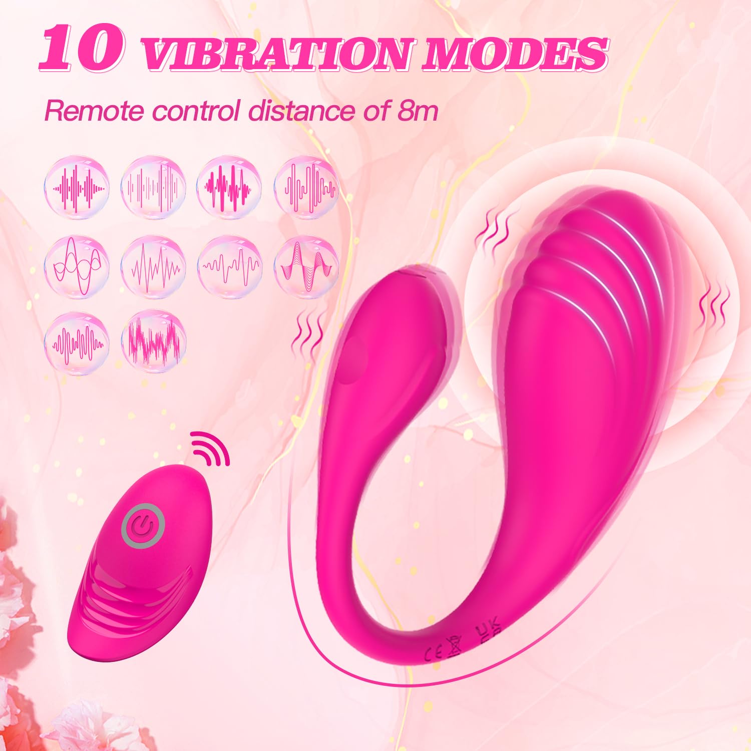 Allenatore per pavimento pelvico da donna, Vibratore Donna con uovo Vibrante Telecomandato, per controllo delle vesciche ed esercizi sul pavimento pelvico