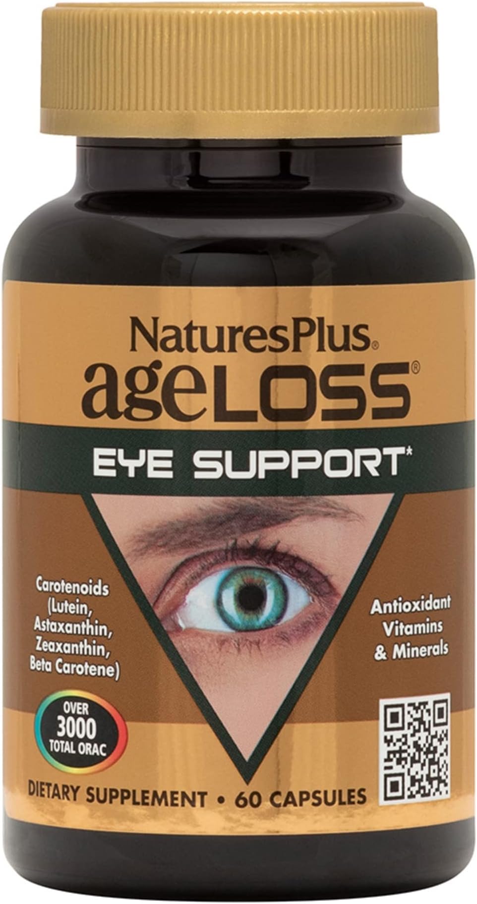 Nature's Plus NP AGELOSS EYE SUPPORT VCAP 60:8010