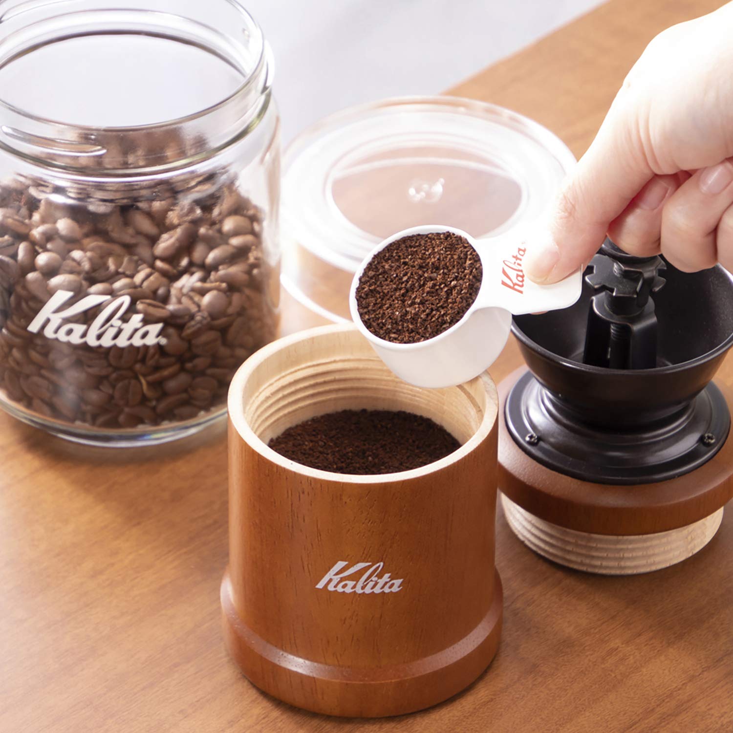 Amazon.co.jp: カリタ Kalita コーヒーメジャー ホーロー製 エナメル