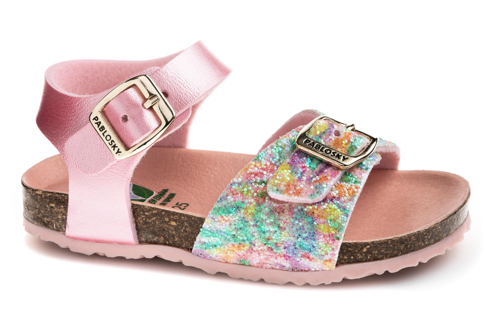 Pablosky Bio 446977 Sandale, Rosa, 26 EU Weit