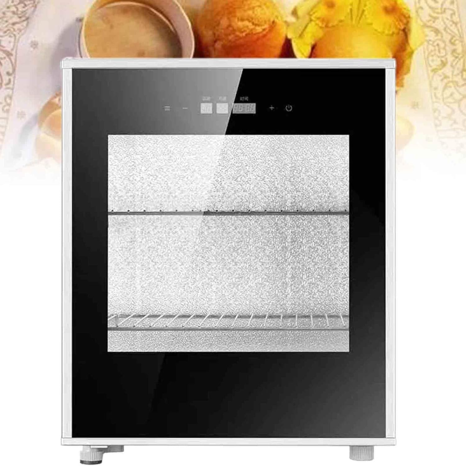 40L Electric Dough Proofer Machine, Kitchen Dough Yogurt Bread Fermentation Machine, Home Bread Proofing Box with Adjustable Temperature, Timing and Humidity Control