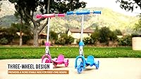 Vista 3 de Razor Jr. Lil’ Kick – 3-Wheel Kick Scooter for Younger Children (Ages 3+), Max Rider Weight 44 lb (20 kg)