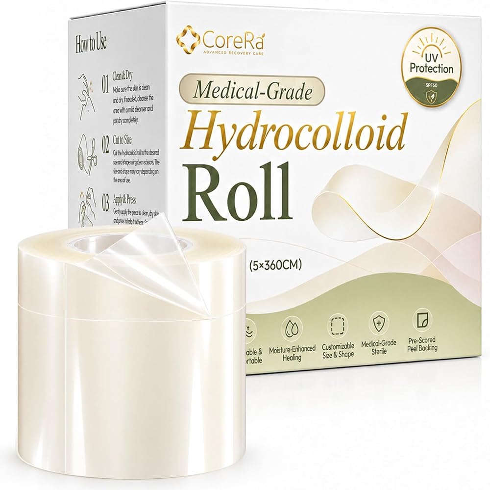 Hydrocolloid Roll for Wound Care: Highly Absorbent, UV Protection — 사진 1