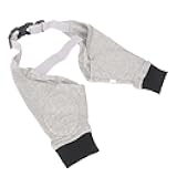 Yosoo Health Gear Dog Elbow Protector, Adjustable Front Leg Braces with Breathable Cotton Pads for Medium Large Dogs, Joint Warming Protective Sleeve Prevent Licking Wound (S)