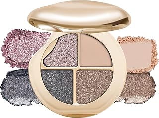 KYDA Paleta de sombras de ojos de 4 colores, ...