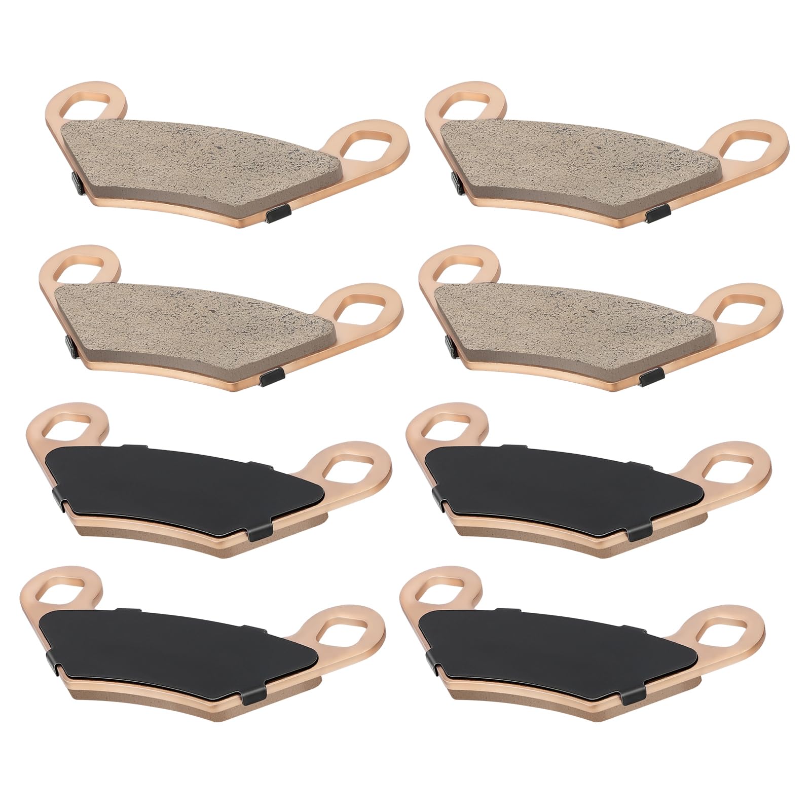 Sintere Bremsbeläge vorne und hinten passend für Polaris Sportsman 1000 Sportsman X2 /Touring/High Lifter 850/800 /700/550 /500 Scrambler 1000 ATP 500/330 2004-2019