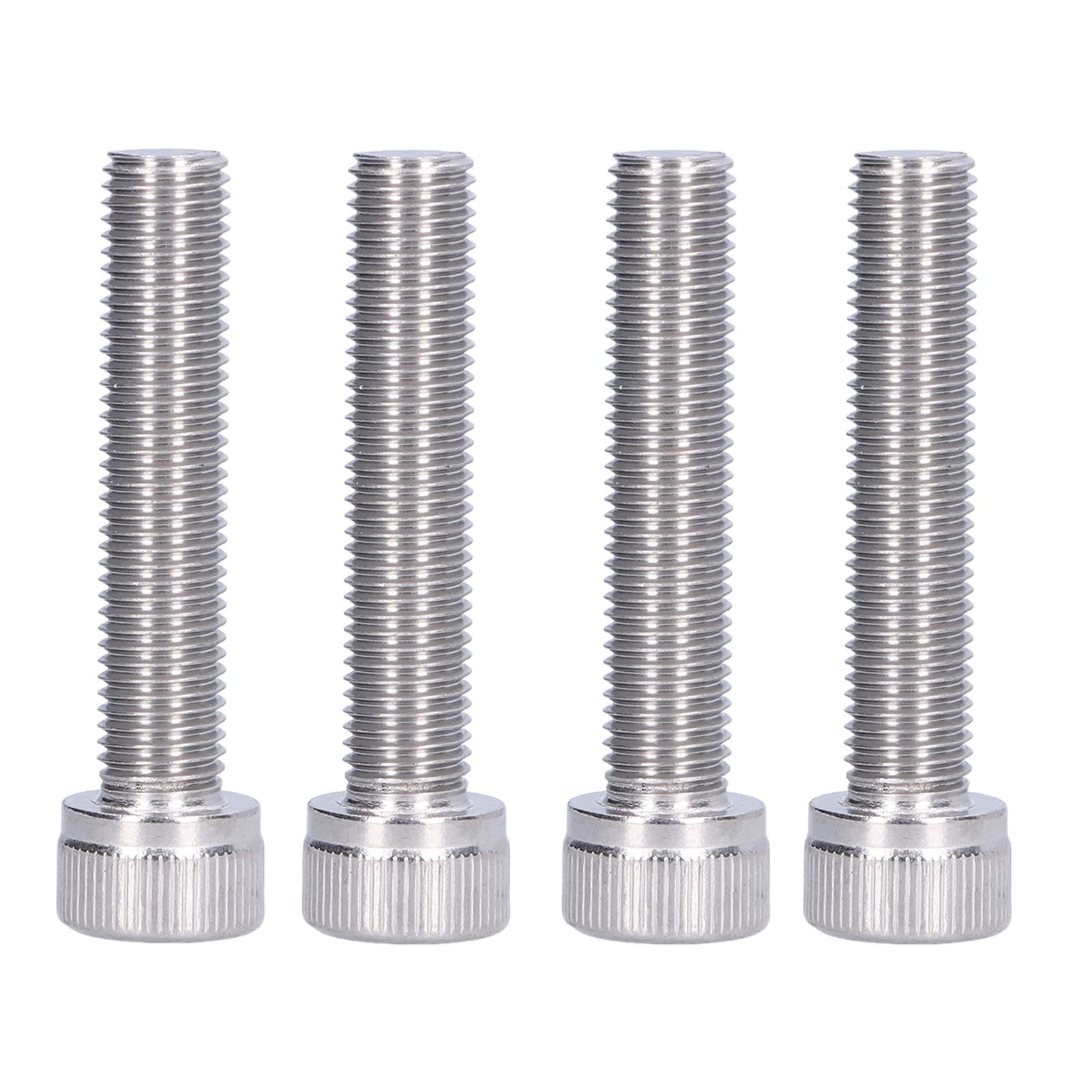 M10X1 25 Schraube M10 1,25 4 Pezzi Bullone Esagonale con Esagono Incassato Vite in Acciaio Inossidabile A2 1,25 Mm Fissaggio a Passo Fine Hardware (M10*45)