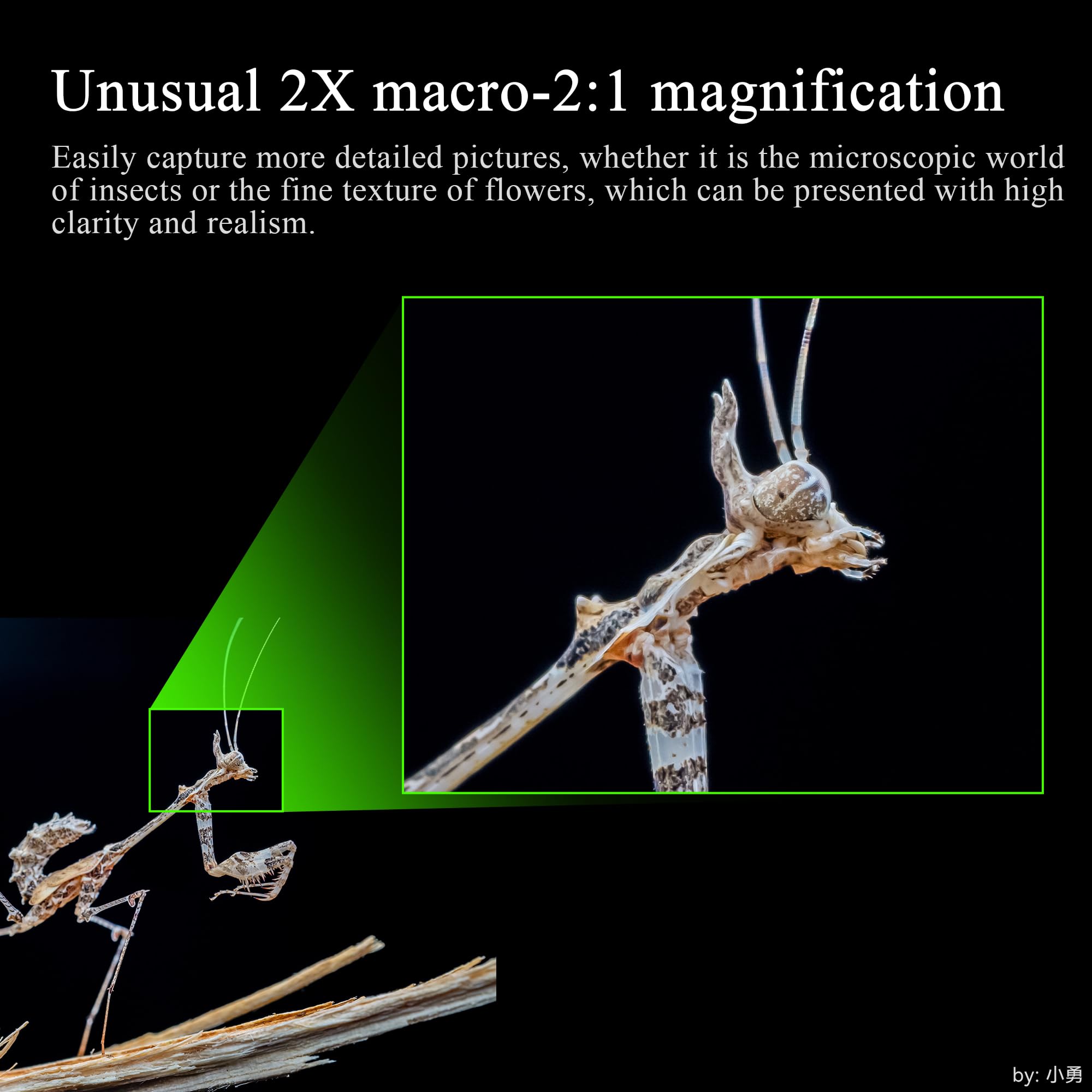 7artisans 60mmF2.8 Macro 2X Manuale a fuoco Full-frame obiettivo per fotocamera mirrorless compatibile con fotocamere Nikon Z-Mount Z5 Z6 Z6II Z7 Z7II Z9 ecc.