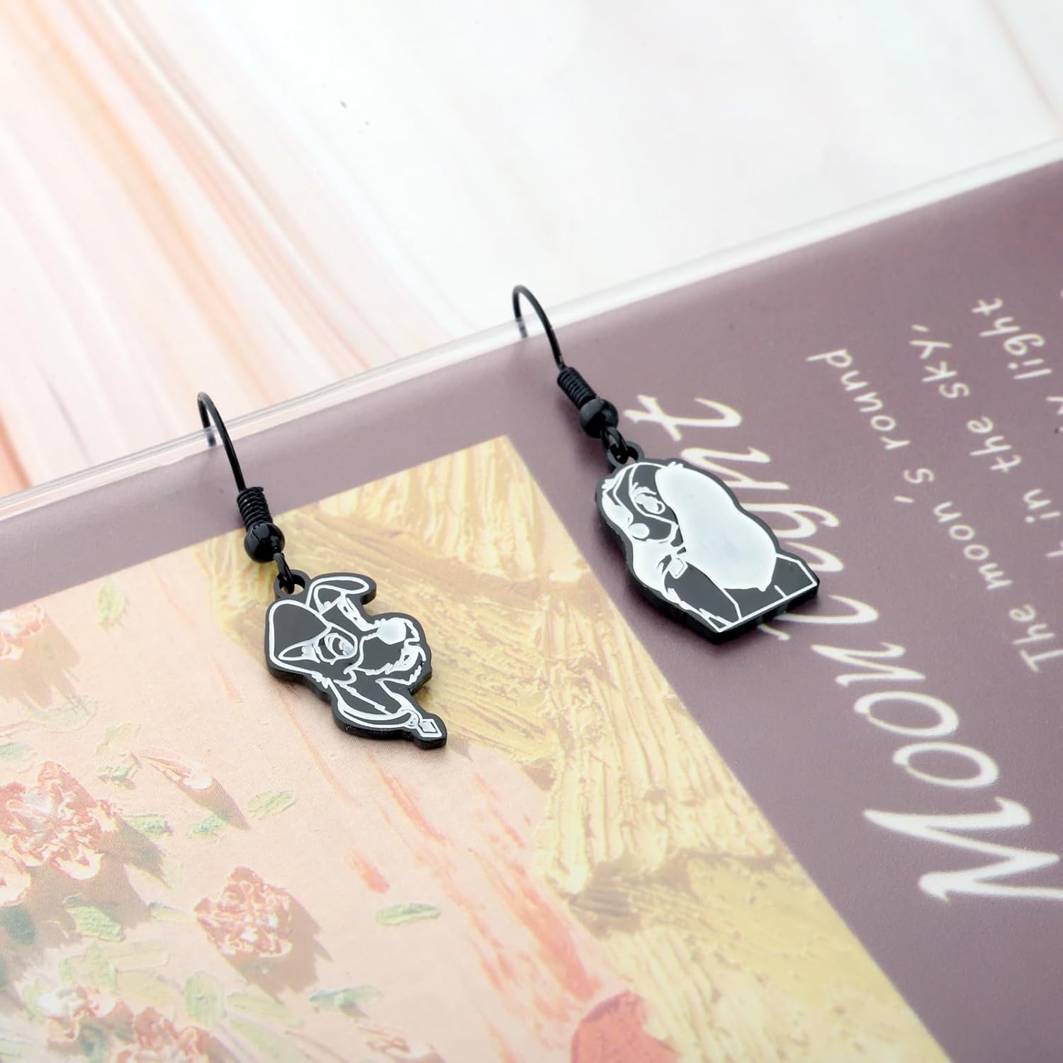 FAADBUK FAADBUK Cartoon Movie Inspired Earring Dog Fandom Gift L & T lover gift