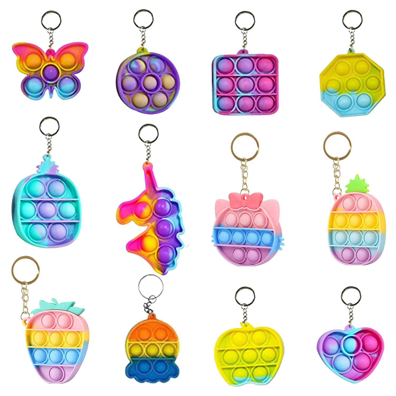 See full amazon price history chart for Hemito 12 PCS Pop it Rainbow Bubble Keychain Fidget Toys for Girls, Boys, Kids Birthday Return Gift - Silicone Stress Relief Poppit (Pack of 12) Hemito 12 PCS Pop it Rainbow Bubble Keychain Fidget Toys for Girls, Boys, Kids Birthday Return Gift - Silicone Stress Relief Poppit (Pack of 12) (B0BWXT2654) Amazon Price History, Amazon Price Tracker