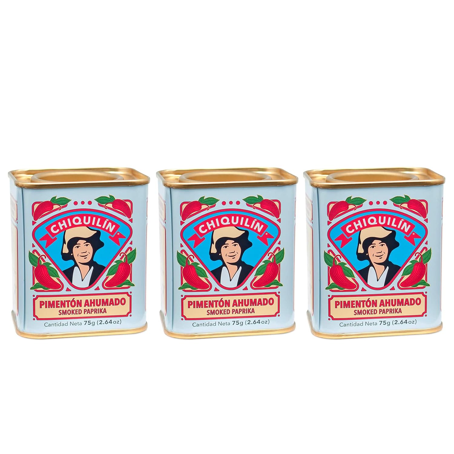 Chiquilin Smoked Paprika, 2.64 oz - Pack of 3