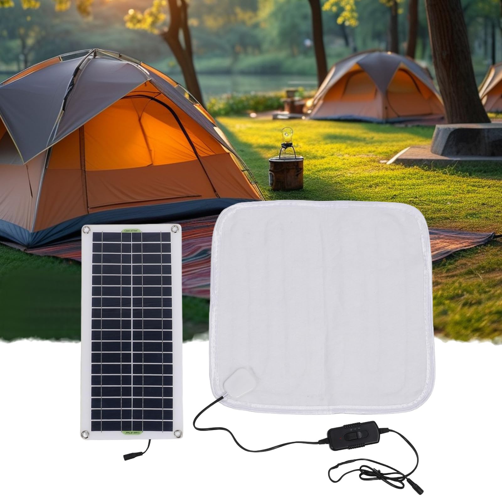 2. tappetino riscaldato solare per animali domestici e calzature leggero design ABS ricaricabile tramite luce solare impermeabile all'aperto riscaldamento pad