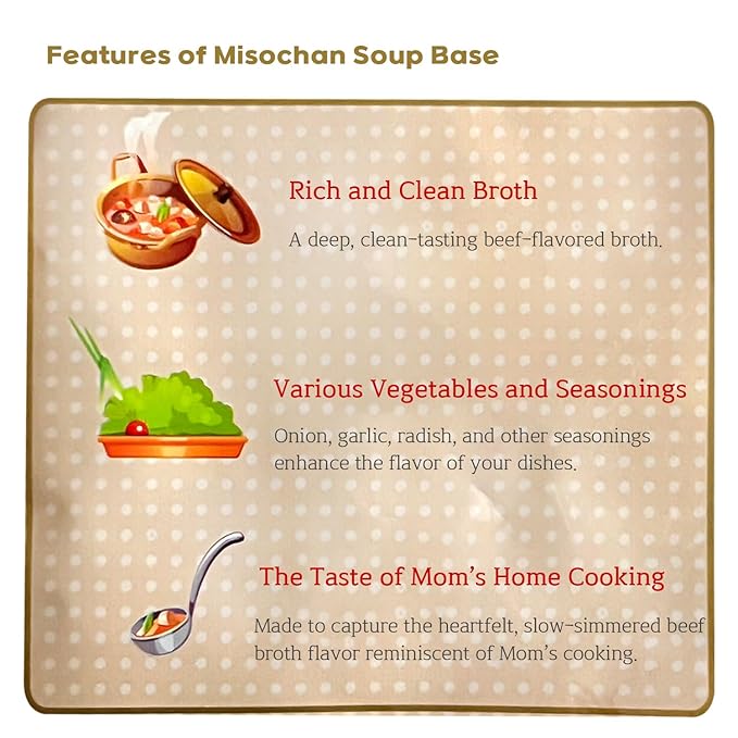 Misochan Base para Sopa Coreana en Polvo 1kg miniatura 4