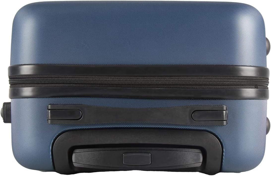 T-LOVENDO.ES Maleta de Viaje Cabina 55x40x20- Equipaje de Mano- 4 Ruedas giratorias- Material ABS Ligero- Semirígida- Candado o Cerradura combinación- Asa telescópica- Trolley