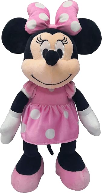 Disney - Mickey & Amis - 18 Minnie Mouse de pouce en peluche rose