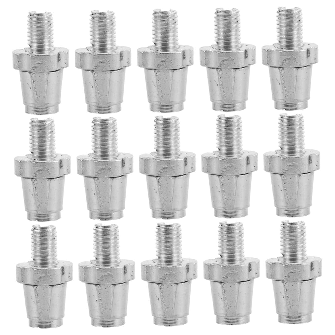 Kisangel 15Pcs Aluminum Brake Adjuster Screws Handle Lever Adjusting Nuts for Mountain Road Bikes Lightweight Durable Accessories for Enhanced