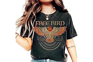 Rockin' the Rhythm: Women's Vintage Rock Band Concert Tees