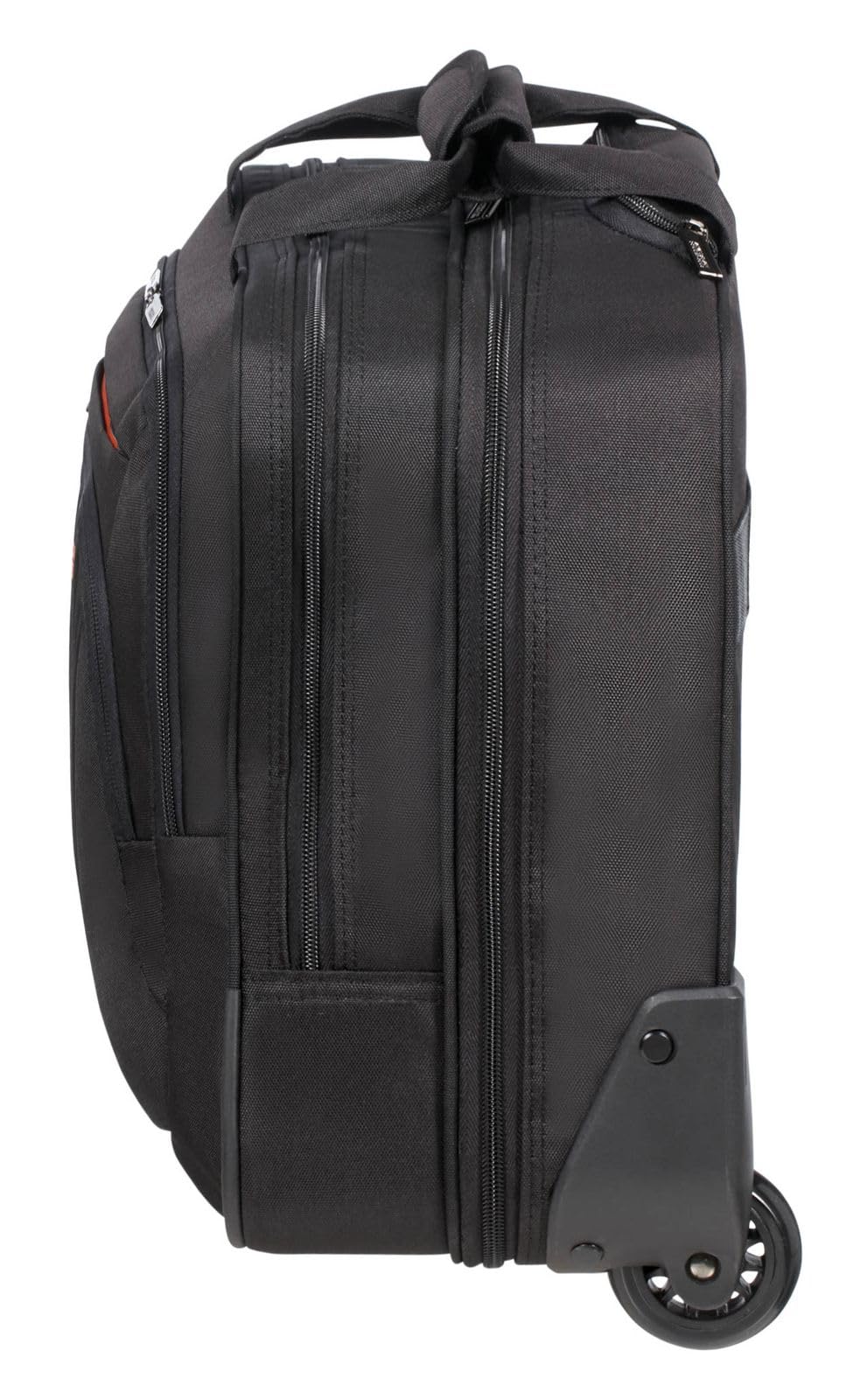 American Tourister At Work Rolling Tote 15.6' Black/Orange