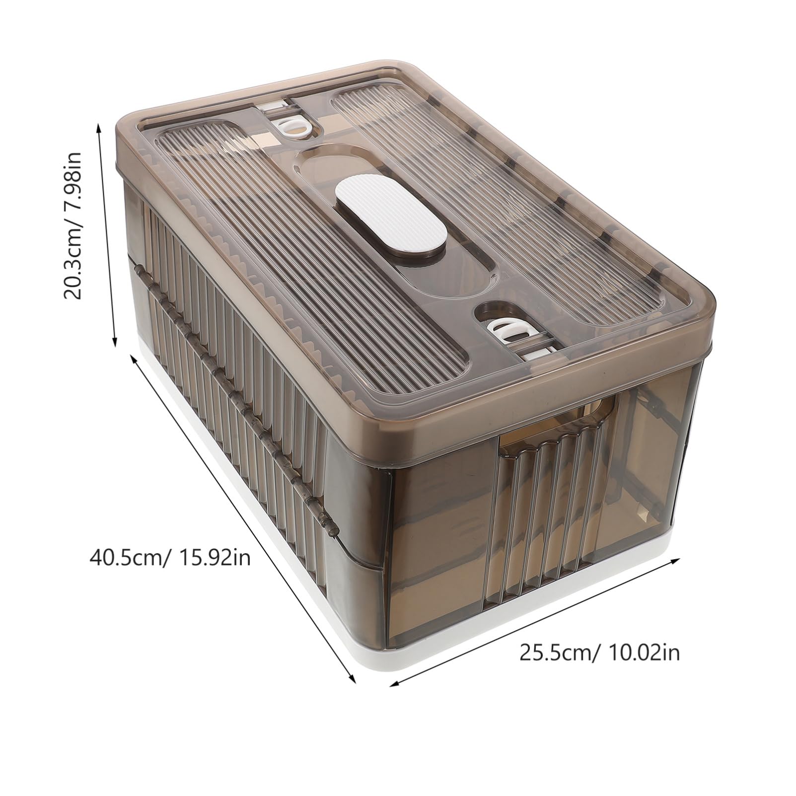 Alipis Scatola Portaoggetti Per Armadio Con 7 Griglie Organizer Pieghevole Per Vestiti Organizer Per Biancheria Intima E Cassetto Dellarmadio