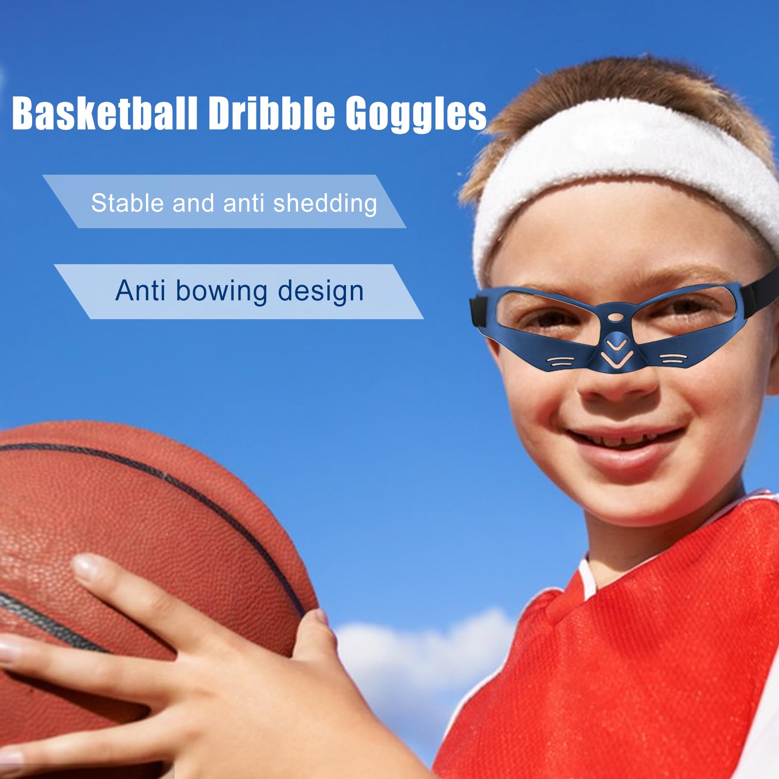Lunettes d'entraînement de dribble de basket-ball - Spécifications de dribble sport